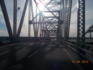 Center span looking east