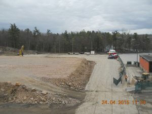 Canadian Customs Facility Rehabilitation Update – Rock Excavation April 27, 2015