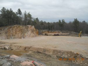 Canadian Customs Facility Rehabilitation Update – Rock Excavation April 27, 2015