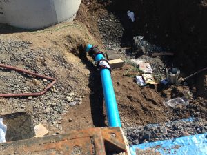 Water main commisionning