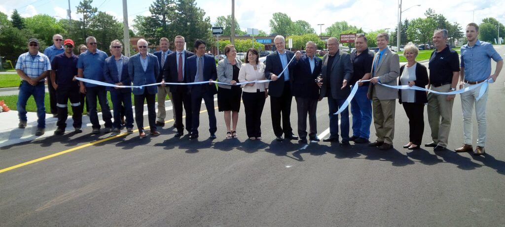 Reopening of Brookdale Avenue in Cornwall, Ontario – June 26, 2017
